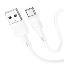 Kabel USB-A a USB-C Hoco X83 3A 1 m biały