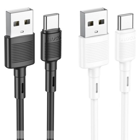 Kabel USB-A a USB-C Hoco X83 3A 1 m biały