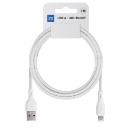 Kabel USB-A do Lightning Blue Star 2,4A ECO 1 m PJ68-24-2.4 biały