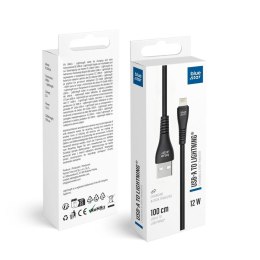 Kabel USB-A do Lightning Blue Star 2A 12W 1 m PJ-DG5-A czarny