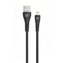 Kabel USB-A do Lightning Blue Star 2A 12W 1 m PJ-DG5-A czarny