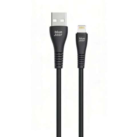 Kabel USB-A do Lightning Blue Star 2A 12W 1 m PJ-DG5-A czarny