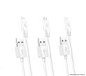 Kabel USB A do Lightning Hoco 2,1A 1 m X1 biały