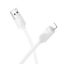 Kabel USB A do Lightning Hoco 2,4A 1 m X114 biały