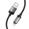 Kabel USB A do Lightning Hoco 2,4A 1 m X117 czarny
