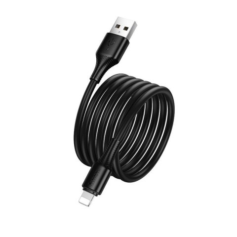 Kabel USB A do Lightning Hoco 2,4A 1 m X120 czarny