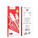 Kabel USB A do Lightning Hoco 2,4A 1 m X88 biały