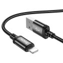 Kabel USB A do Lightning Hoco 2,4A 1 m X89 czarny