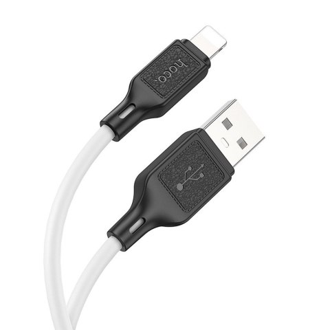 Kabel USB A do Lightning Hoco 2,4A 1 m X90 biały