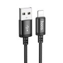 Kabel USB A do Lightning Hoco 2,4A 2 m X89 czarny