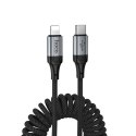 Kabel USB A do Lightning Hoco PD 2,4A 1,5 m X121 czarny