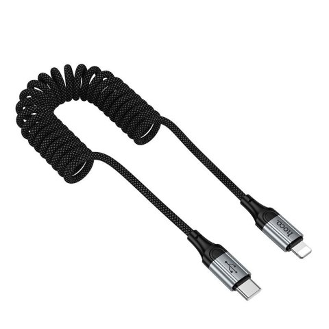 Kabel USB A do Lightning Hoco PD 2,4A 1,5 m X121 czarny