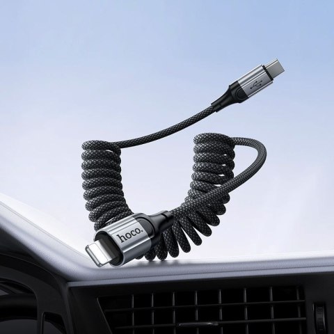 Kabel USB A do Lightning Hoco PD 2,4A 1,5 m X121 czarny