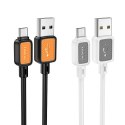 Kabel USB A do Micro USB Hoco 2,4A 1 m X108 biały