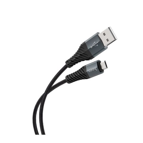 Kabel USB A do Micro USB Hoco 2,4A 1 m X38 czarny