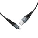 Kabel USB A do Micro USB Hoco 2,4A 1 m X38 czarny