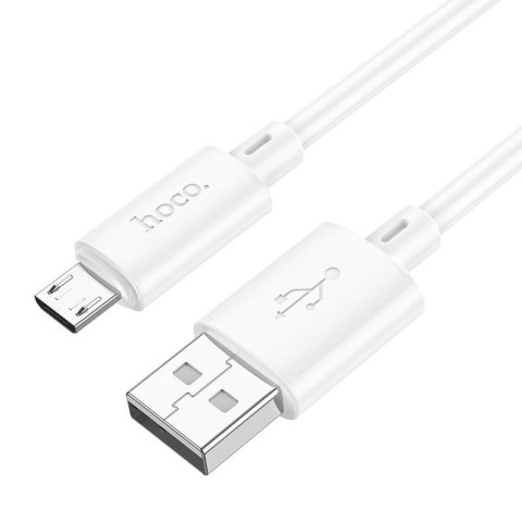 Kabel USB A do Micro USB Hoco 2,4A 1 m X88 biały