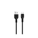 Kabel USB A do USB C Hoco 2,4A 1 m X20 czarny
