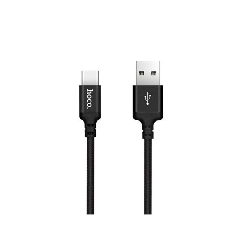Kabel USB A do USB C Hoco 2A 2 m X14 czarny