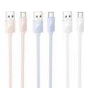 Kabel USB A do USB C Hoco 3A 1 m X114 biały