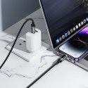 Kabel USB C do Lightning Hoco PD 27W 1,2 m z wyświetlaczem U148 czarny