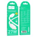 Kabel USB C do Lightning Hoco PD 27W 1 m X113 biały
