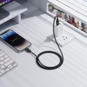 Kabel USB C do Lightning Hoco PD 30W 1,2 m z LCD U146 czarny