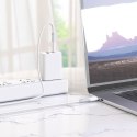 Kabel USB C do USB C Hoco PD 3A 60W 1 m X70 biały