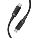 Kabel USB C do USB C Hoco PD 5A 100W 1,2 m U153 Extreme czarny