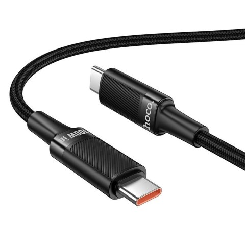 Kabel USB C do USB C Hoco PD 5A 100W 1,2 m U153 Extreme czarny