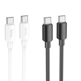 Kabel USB C do USB C Hoco PD 6A 100W 1 m X96 biały