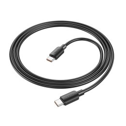 Kabel USB C do USB C Hoco PD 6A 100W 1 m X96 czarny