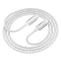 Kabel USB C do USB C Hoco QC3.0 PD 5A 240W 1,8 m U134 szary