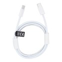 Kabel USB C do USB C PD QC3.0 3A 30W 2 m HD26 biały