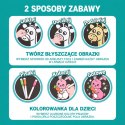 WOOPIE Zestaw Plastyczny Wyklejanka Foliowa Kolorowanka Świat Zwierząt 121 el.