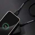 Kabel USB-A do Lightning Forcell F-Energy 2,4A 12W Carbon 1 m CB-01A czarny