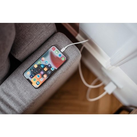 Kabel USB-A do Lightning Forcell F-Energy MFi 2,4A 12W 1 m C703 biały