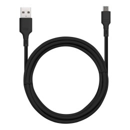 Kabel USB-A do Micro USB Blue Star 2A 1 m DC-001AM2.0 czarny