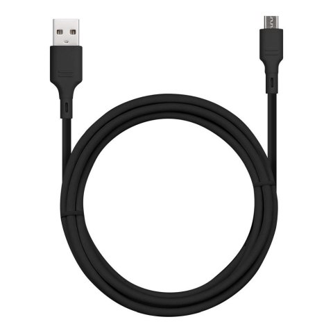 Kabel USB-A do Micro USB Blue Star 2A 1 m DC-001AM2.0 czarny