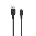 Kabel USB-A do Micro USB Blue Star 2A 1 m DC-001AM2.0 czarny