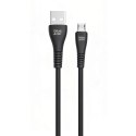 Kabel USB-A do Micro USB Blue Star 2A 12W 1 m PJ-DG3-A czarny