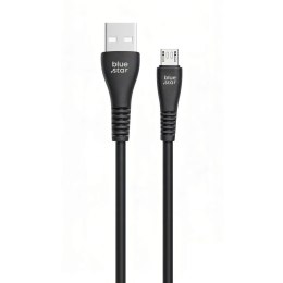 Kabel USB-A do Micro USB Blue Star 2A 12W 1 m PJ-DG3-A czarny