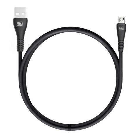 Kabel USB-A do Micro USB Blue Star 2A 12W 1 m PJ-DG3-A czarny