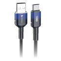 Kabel USB-A do Micro USB Forcell F-Energy QC3.0 2,4A 18W Gradient 1 m C351 czarny