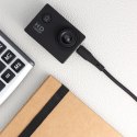 Kabel USB-A do Micro USB Forcell F-Energy QC3.0 2,4A 18W Silicone 1 m C341 czarny