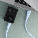 Kabel USB-A do Micro USB Forcell F-Energy QC3.0 2,4A 18W Silicone 1 m C341 niebieski