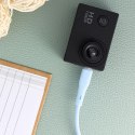Kabel USB-A do Micro USB Forcell F-Energy QC3.0 2,4A 18W Silicone 1 m C341 niebieski