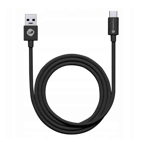 Kabel USB-A do USB-C Forcell F-Energy 2,1A Tuba 1 m C319 czarny