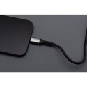 Kabel USB-A do USB-C Forcell F-Energy QC4.0 3A 66W Cafule 2 m C256 czarny