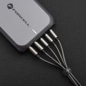 Kabel USB-A do USB-C Forcell F-Energy QC4.0 3A 66W Metal 2 m C234 srebrny